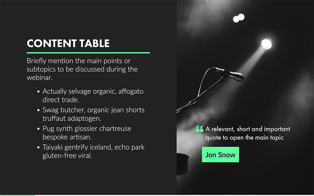 Webinar Presentation Template Customizable Webinar Presentation Template Customizable